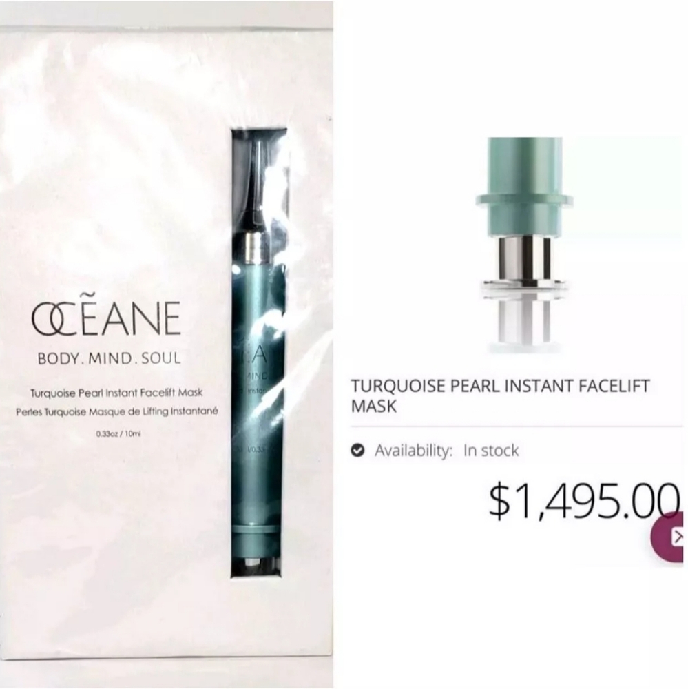 Oceane Turquoise Pearl Instant Facelift Mask